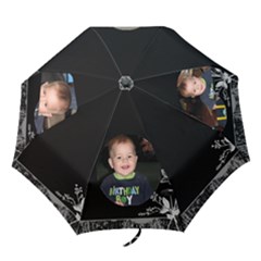 Black & White Umbrella - Folding Umbrella