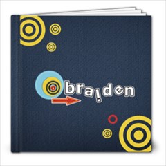  8 x 8 (20pages)- Template BRAIDEN - 8x8 Photo Book (20 pages)