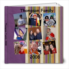 Thompson Family 2008 - 8x8 Photo Book (39 pages)