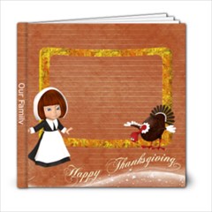 Thanksgiving 6x6 Photo Book - 6x6 Photo Book (20 pages)