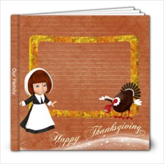 Thanksgiving 8x8 Photo Book - 8x8 Photo Book (20 pages)