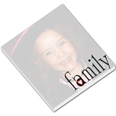 Family single photo memopad - Small Memo Pads