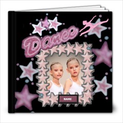 dance or dance recital template book 30pg - 8x8 Photo Book (30 pages)