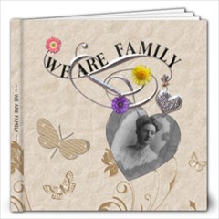 We Are Family 12x12 Photo Book - 12x12 Photo Book (20 pages)