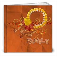 8x8 Fall/Autumn/Family album - 8x8 Photo Book (20 pages)