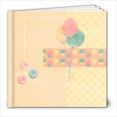 8x8 Birthday Album - 8x8 Photo Book (20 pages)
