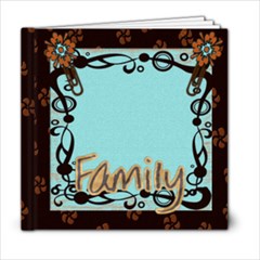 family template book 6x6 - 6x6 Photo Book (20 pages)