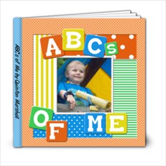 ABC s OF Quinton - 6x6 Photo Book (20 pages)