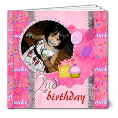 8x8 20 pages birthday girl 2 - 8x8 Photo Book (20 pages)