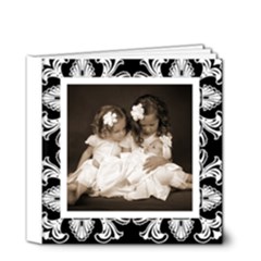 Art Nouveau Classic black & White album 4 x 4 20 page - 4x4 Deluxe Photo Book (20 pages)