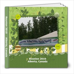 Reunion 2010 Alberta Canada - 8x8 Photo Book (20 pages)