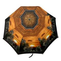 Sunset Palm1901 13 umbrella - Folding Umbrella