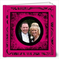Fantasia Perfect Day Cerise Wedding Album 12 x 12 20 page - 12x12 Photo Book (20 pages)