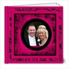 Fantasia Perfect Day Cerise Wedding Album 8 x 8 20 page - 8x8 Photo Book (20 pages)