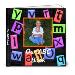 abc book - 6x6 Photo Book (20 pages)