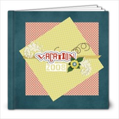 8 x 8 (20 pages) Template- Vacation - 8x8 Photo Book (20 pages)