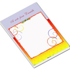 a note from... template - Large Memo Pads