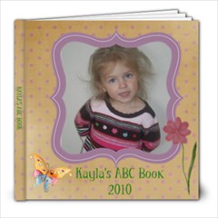 Kayla s ABC Book - 8x8 Photo Book (20 pages)
