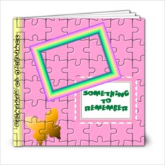 Girl s Puzzle book _Template - 6x6 Photo Book (20 pages)