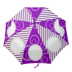 Purple Folding Umbrella Template