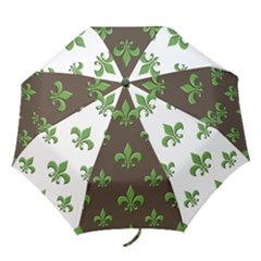 Flor de Lis Umbrella - Folding Umbrella