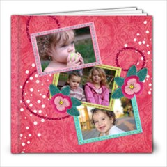 8x8 Pinktastic Holiday/Christmas Album - 8x8 Photo Book (20 pages)