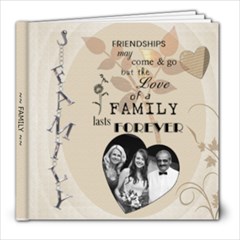 Love of a Family 8x8 Photo Book - 8x8 Photo Book (20 pages)