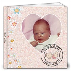 It s A Girl 12x12 Photo Book - 12x12 Photo Book (20 pages)