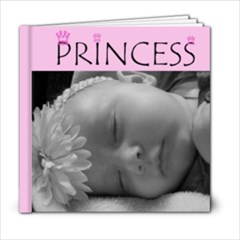 Princess 6x6 album - 6x6 Photo Book (20 pages)