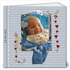 Sweet Baby Boy 12x12 Photo Book - 12x12 Photo Book (20 pages)