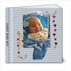 Sweet Baby Boy 6x6 Photo Book - 6x6 Photo Book (20 pages)