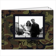 My Hero Camo 7x5 Custom Photobook - 7x5 Photo Book (20 pages)