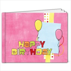 Happy Birthday 7x5 Girl - 7x5 Photo Book (20 pages)