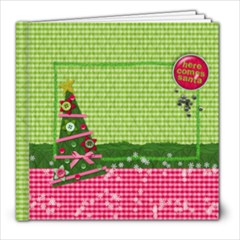 8x8 Hugs & Kissmas/Christmas/Holiday Album - 8x8 Photo Book (20 pages)