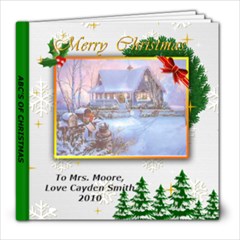 Christmas ABC book - 8x8 Photo Book (39 pages)
