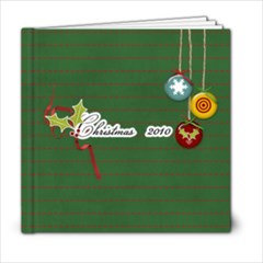 6x6 Christmas Cheers- template - 6x6 Photo Book (20 pages)