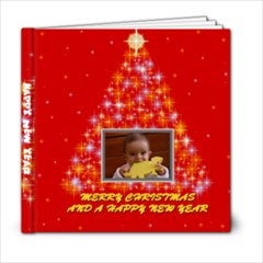Merry Christmas Book 6x6 20 pages - 6x6 Photo Book (20 pages)