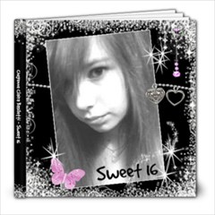 Sweet 16 Pink - 8x8 Photo Book (20 pages)
