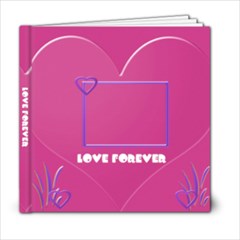 love forever 6x6 - 6x6 Photo Book (20 pages)