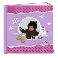 8x8- Snow Fun - 8x8 Photo Book (20 pages)