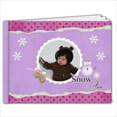 9x7- Snow Fun - 9x7 Photo Book (20 pages)