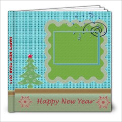 Happy New Year & Christmas book - 8x8 - 8x8 Photo Book (20 pages)
