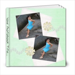 Fresh Green 6x6 Photobook - 6x6 Photo Book (20 pages)