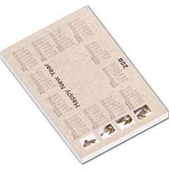 Tyger Tyger 2011 Calendar  large memo pad - Large Memo Pads