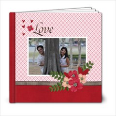 6 x 6 Love is in the Air - 6x6 Photo Book (20 pages)