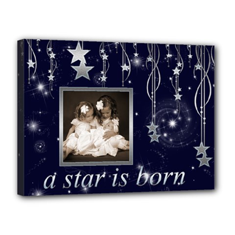 A Star is Born 16 x 12 stretched canvas - Canvas 16  x 12  (Stretched)