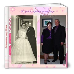 50th anniversary - 8x8 Photo Book (20 pages)