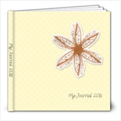 Little Yellow Journal - 8x8 Photo Book (60 pages)
