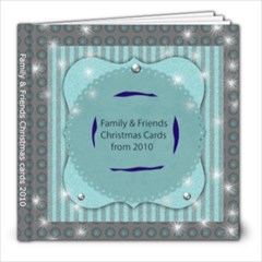 friends & family christmas cards book - 8x8 Photo Book (20 pages)