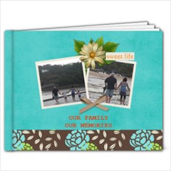 9X7 Our Family Our Memories - 9x7 Photo Book (20 pages)